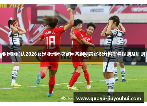 亚足联确认2026女足亚洲杯决赛圈各组别最终积分榜排名规则及细则